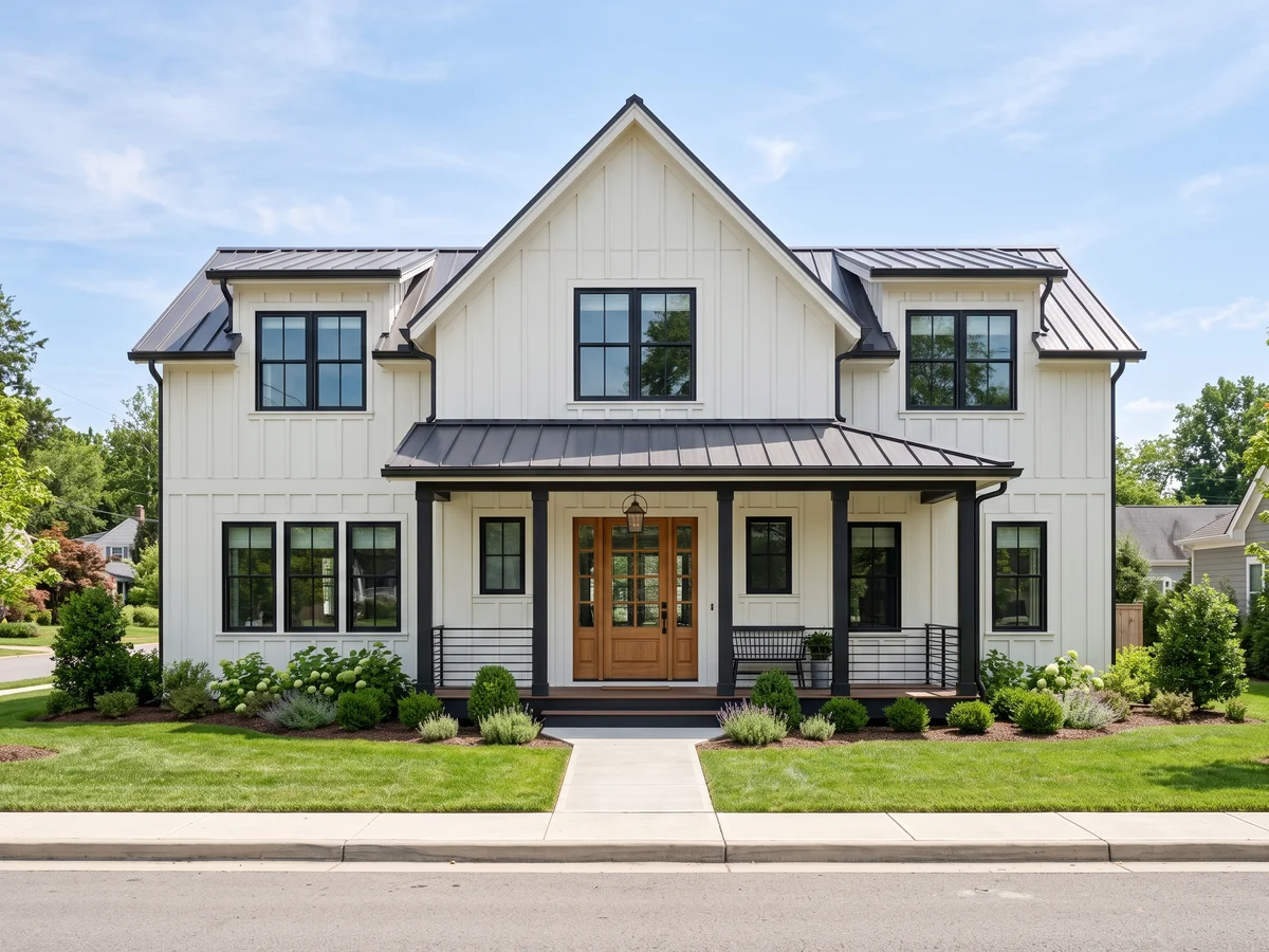 Farmhouse exterior