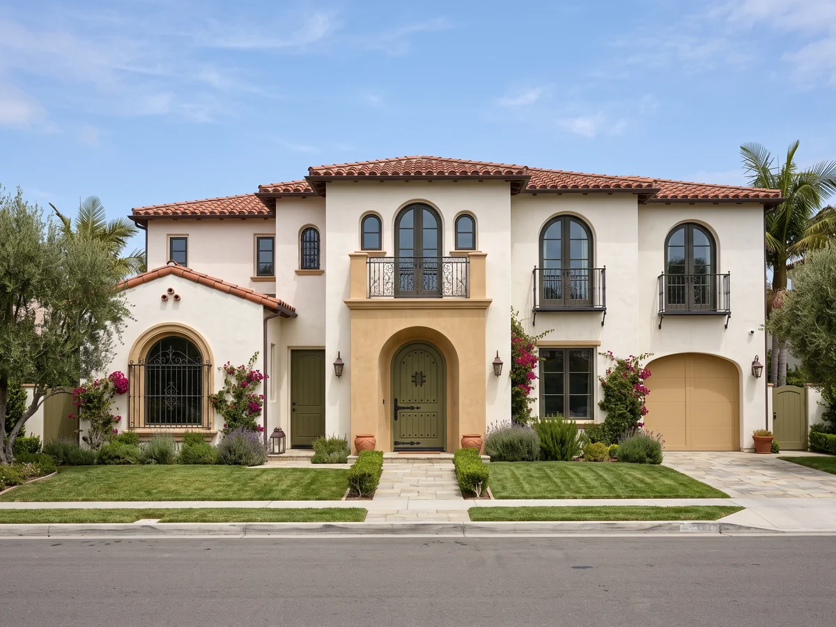 Stucco exterior